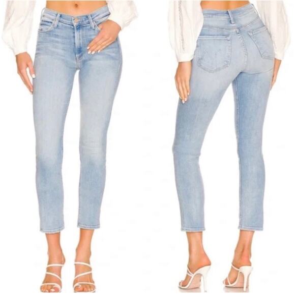 Mother Denim - Mother The Mid Rise Dazzler Flood in Sweet Petals Size 24